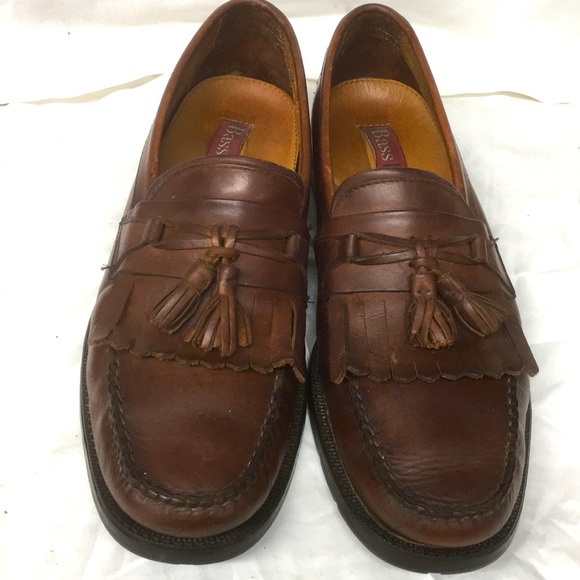 Bass leather loafers men sz 10,5 m main image 7